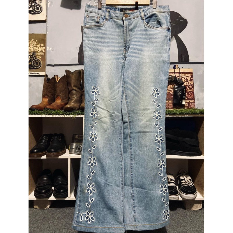 BOOTCUT JEANS UNISEX preloved