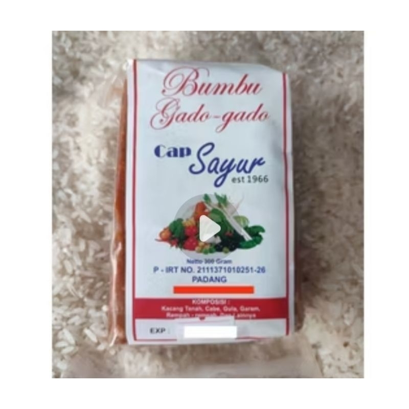 

bumbu gado2 Cap Sayur asli Padang 300 gram