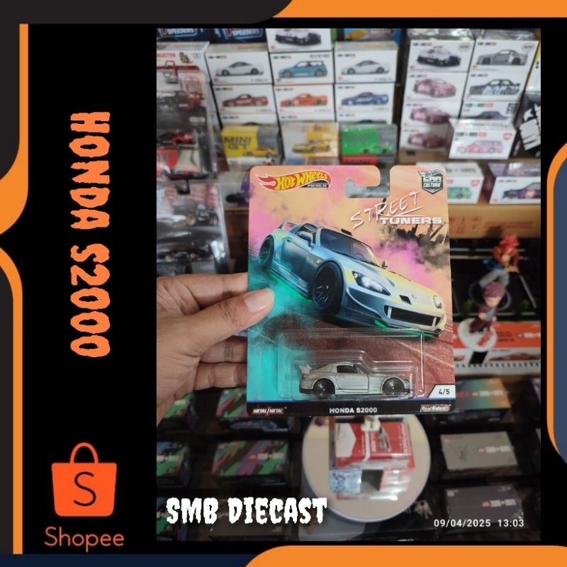 HOT WHEELS HONDA S2000 CAR CULTURE STREET TUNERS (PREMIUM)