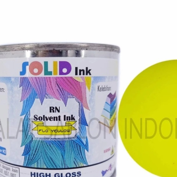 

TINTA SABLON PVC SOLID INK FLO YELLOW 1KG