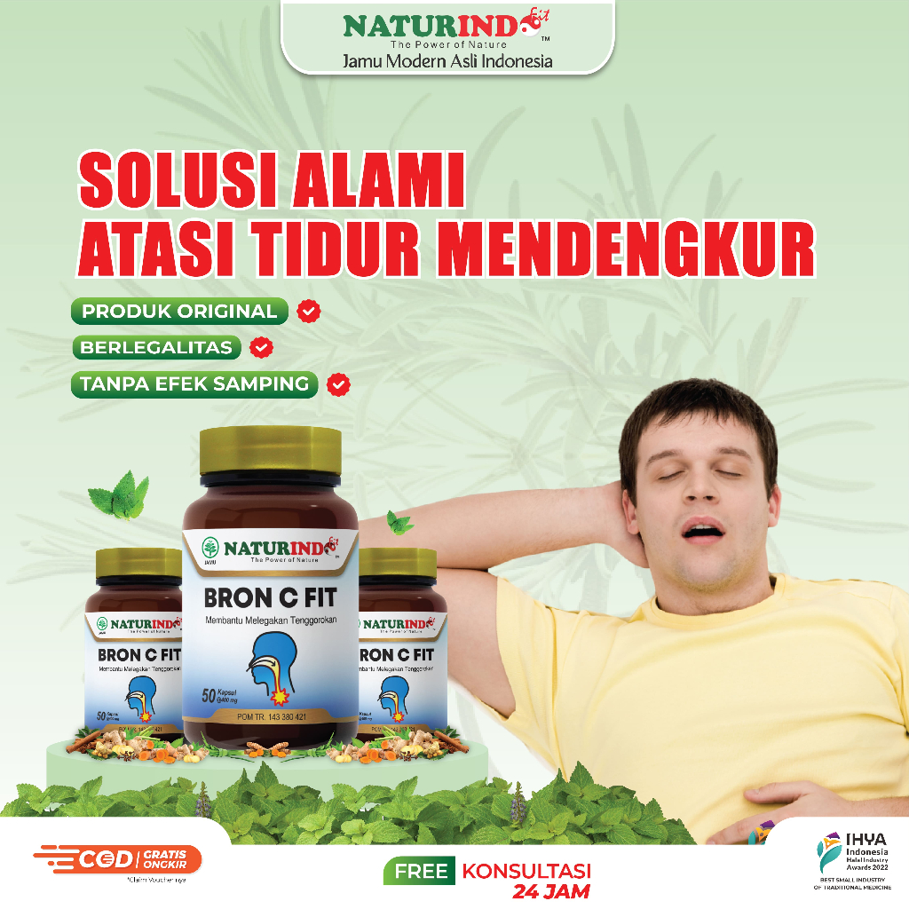 Herbal Gurah Suara Merdu dan Nafas Panjang / Gurah Suara Merdu dan Nafas Panjang Bron C Fit Naturind