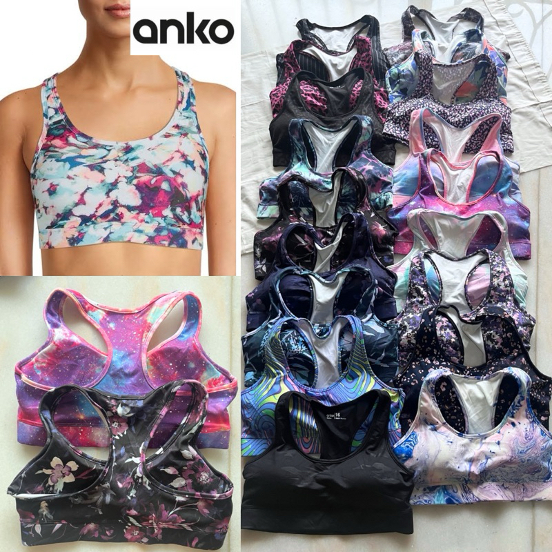 ANKO Sport Bra Racerback Pad Busa Etalase 2