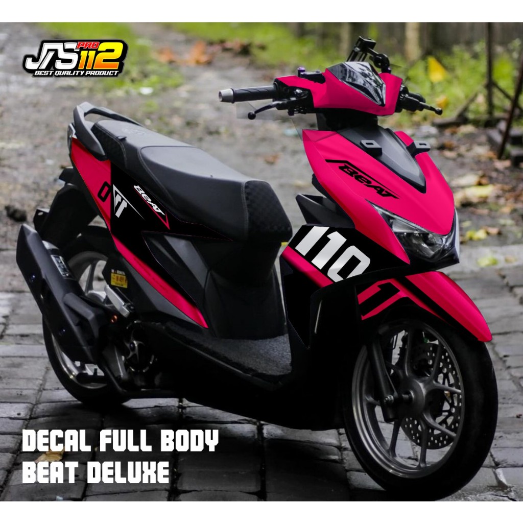 Decal stiker beat deluxe street 2020 2021 2022 2023 full body skotlet Honda beat deluxe street