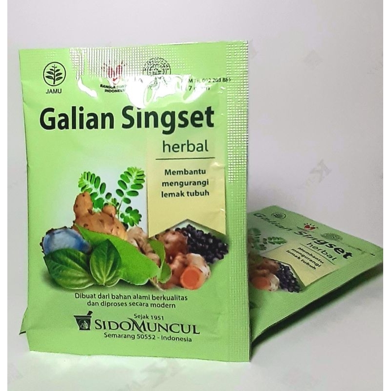 

JAMU GALIAN SINGSET SIDOMUNCUL ISI 10SACHETS