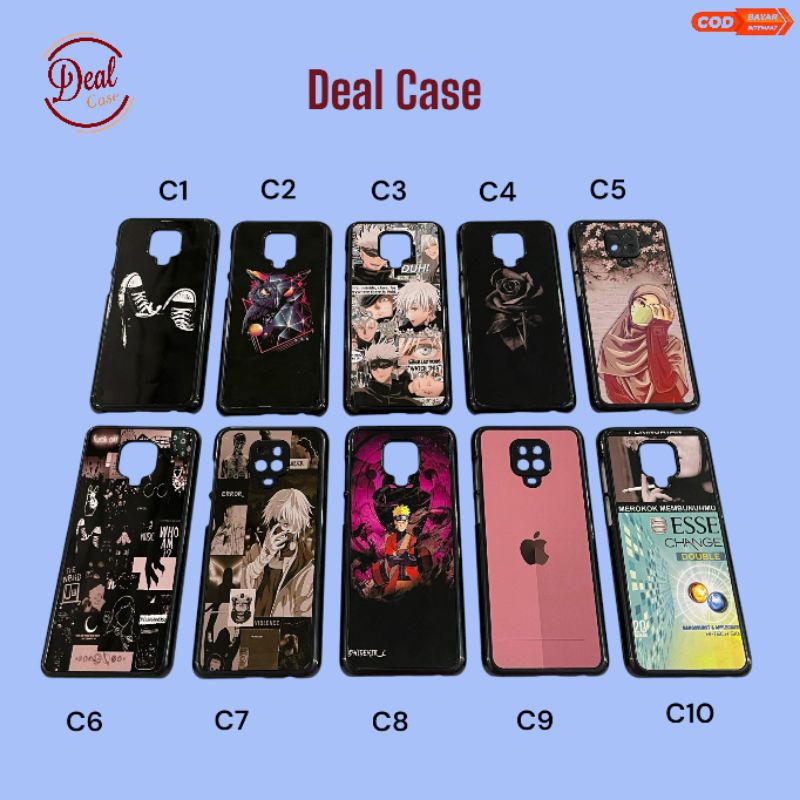 Case Hp Tipe Redmi Note 9 PRO / Note 9 S / Clear Case / Case Bening / Clear Case Gambar / Case 2D / 