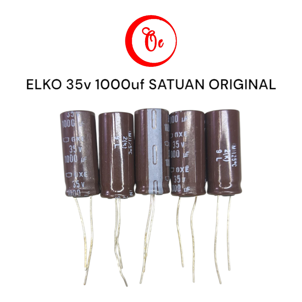 ELKO 35v 1000uf / ELCO 1000uf 35v AUR ORIGINAL