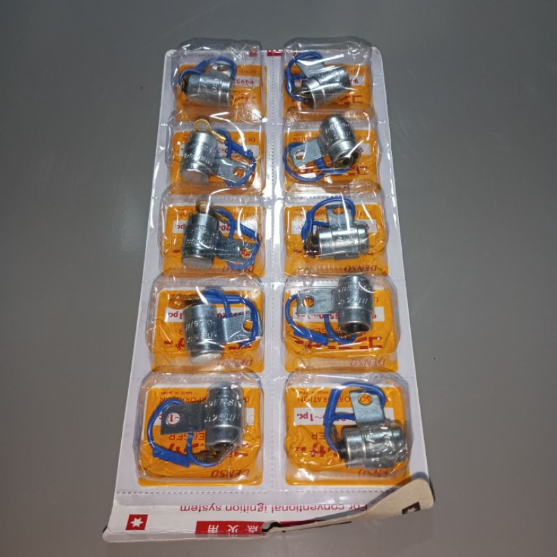 condensor kondensor 10 pcs strum UNIVERSAL 5k 7k carry 0.25 UF kijang L300 DENSO