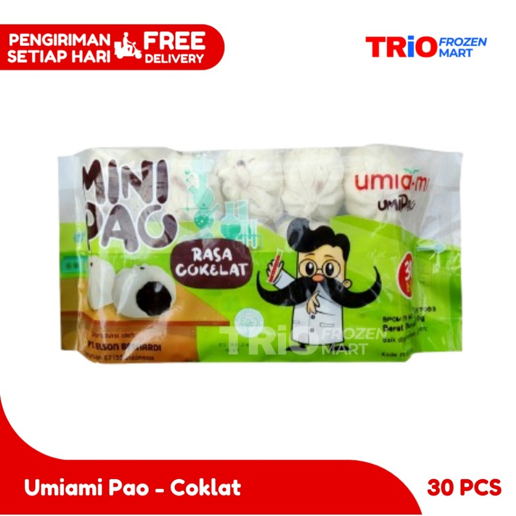 

UmiaMi Minipao Rasa Coklat Isi 30pcs 480gram
