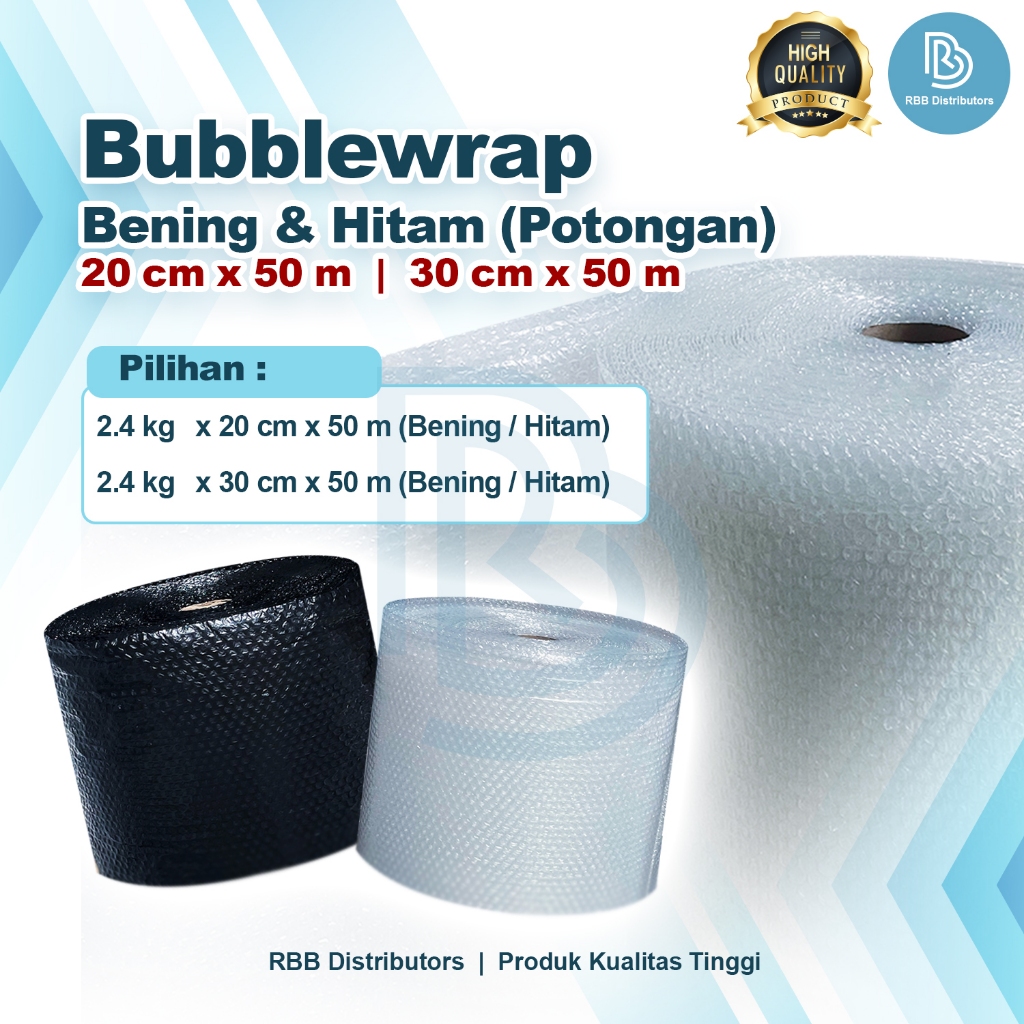 

Dck Bubble Wrap 2.4 Kg Potongan Bubble Wrap Packing Anti Pecah/ Pembungkus Plastik Bubble 20 Cm