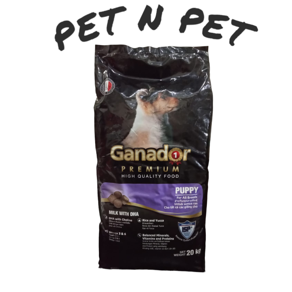 DOG FOOD GANADOR PUPPY MILK WITH DHA 10KG - INSTAN