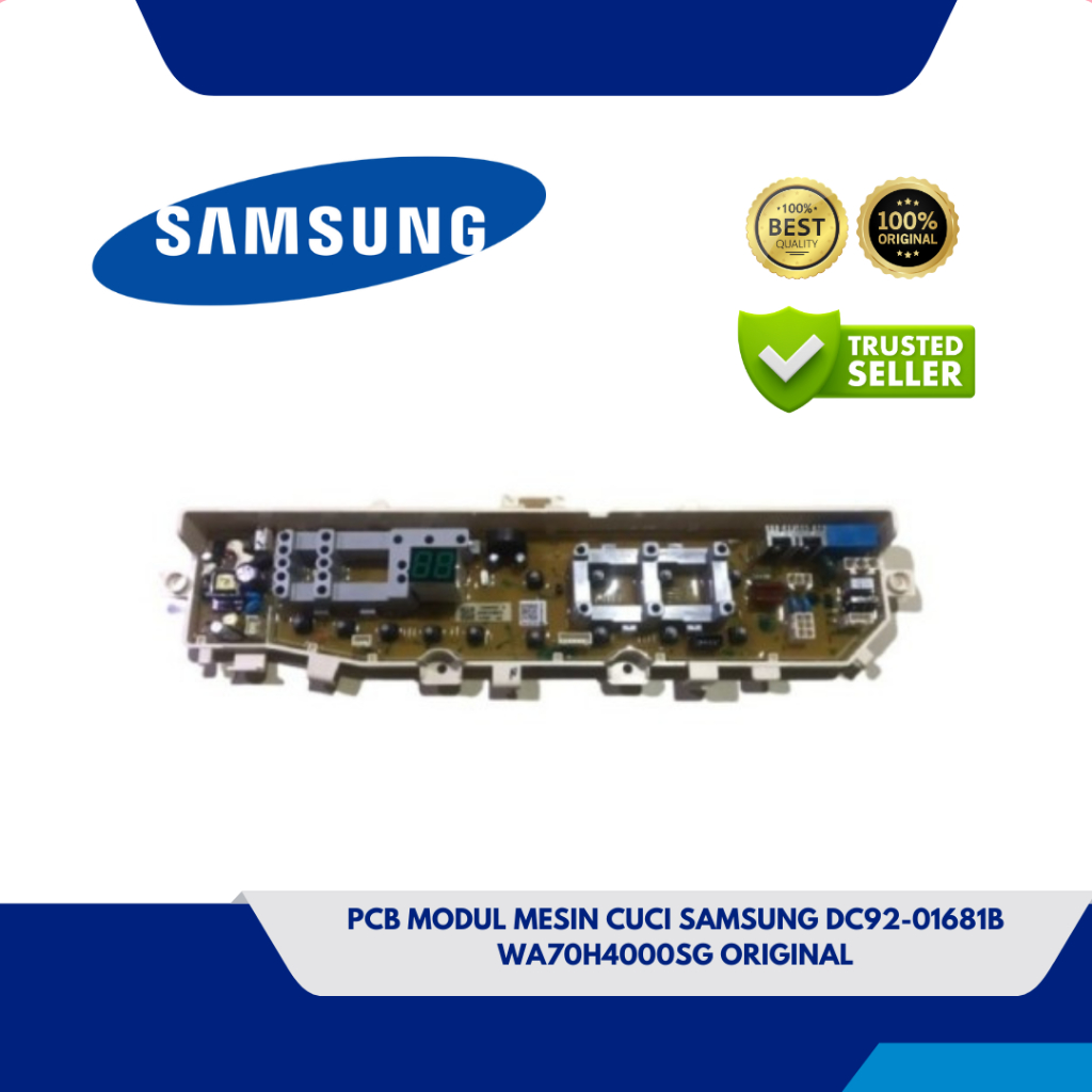 PCB MODUL MESIN CUCI SAMSUNG DC92-01681A / DC92-01681B / DC92-01681C / DC92-01681D WA70H4000SG ORIGI