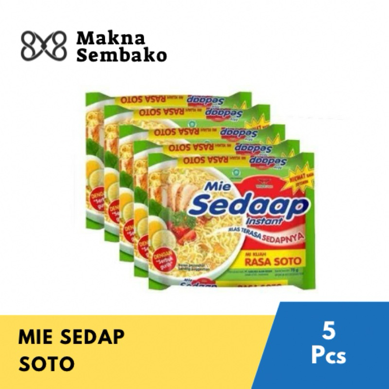

[5 PCS] MIE SEDAP SOTO
