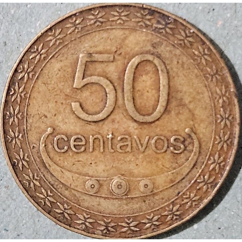 Koin Asing Negarq Timor Leste 50 centavos tahun 2004 kondisi utuh dijamin Original 100%