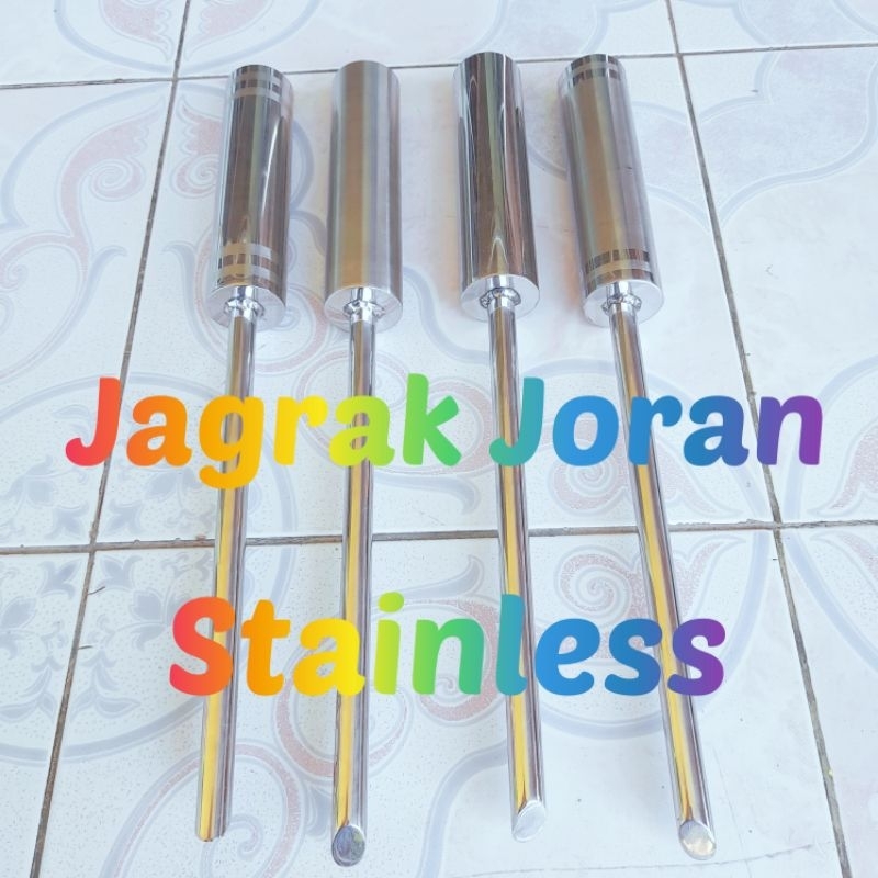 Jagrak Joran Cagak Joran Bahan Stainless