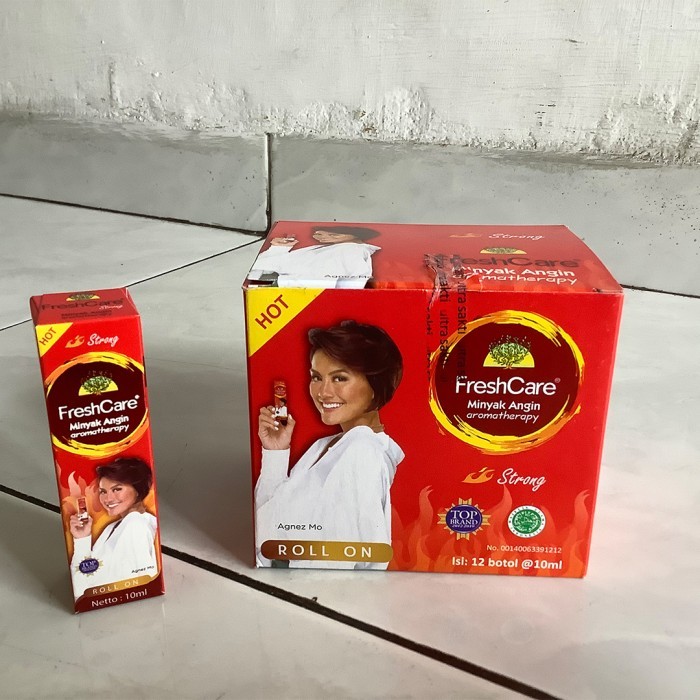Nerrd Minyak Angin Fresh Care Murah 10 ml Aromatherapy Strong Hot Roll On