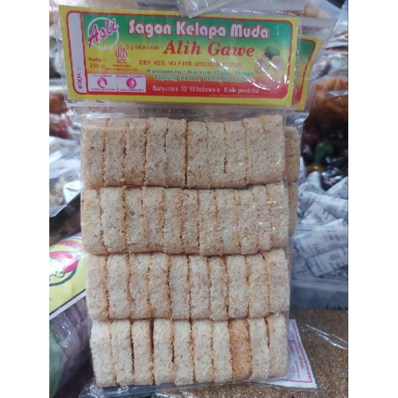 

sagon kelapa muda 250g