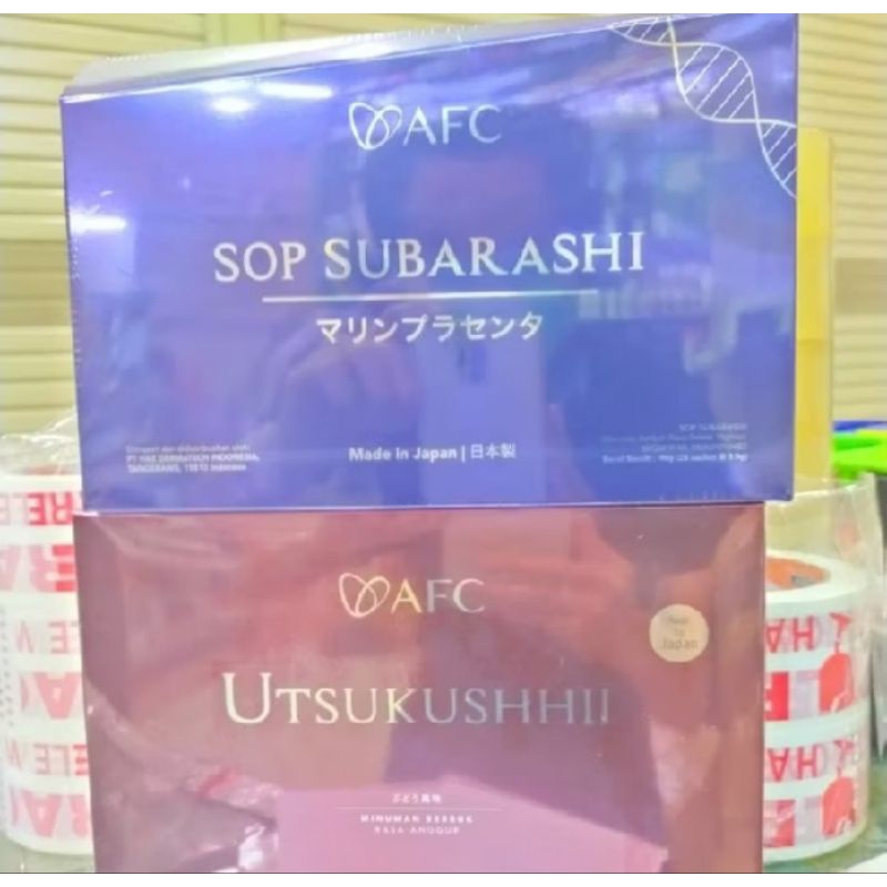 SUBARASHI SOP / UTSUKUSHHII / HIKARI - 100% ASLI ORIGINAL