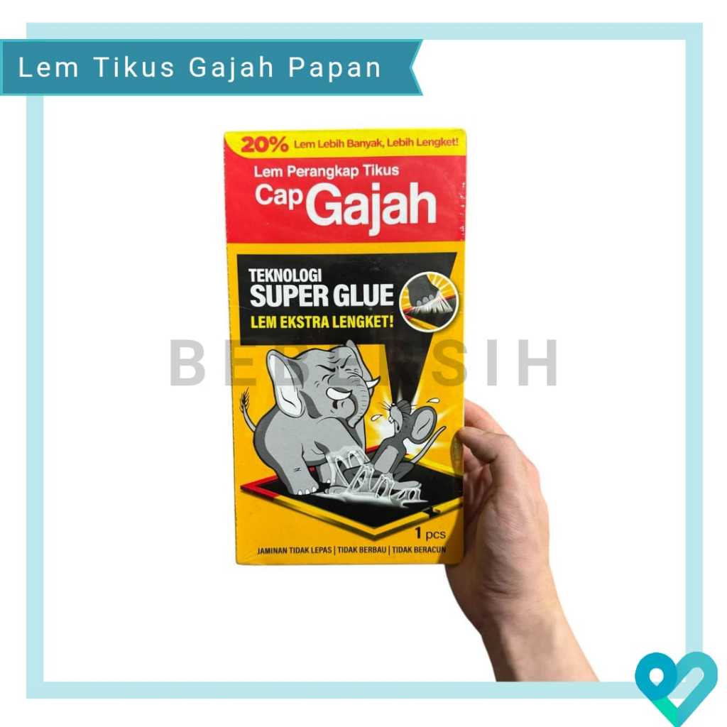 Lem Tikus Cap Gajah Papan/Lem Tikus Premium/Lem Gajah Papan