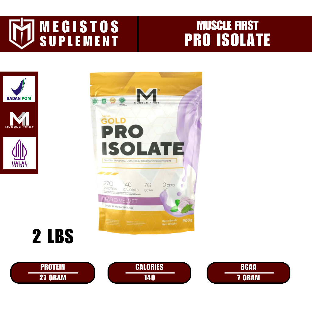 M1 Muscle First Gold Pro Isolate Whey 2lbs