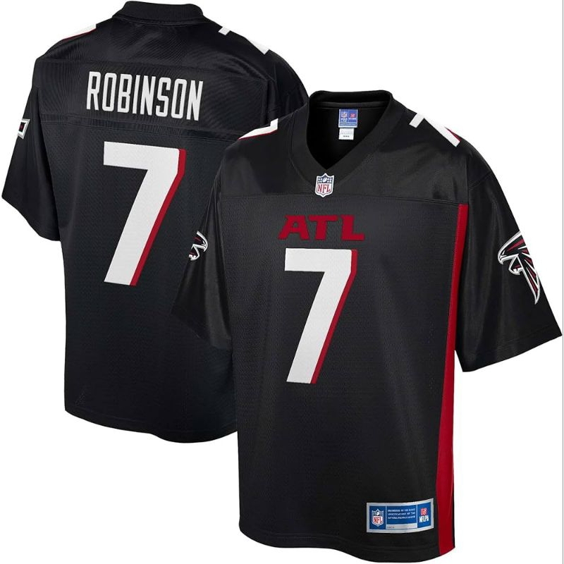 BIG SIZE JERSEY NFL ATLANTA FALCONS BIJAN ROBINSON GO JERSEY NFL HITAM TERBARU TERLARIS COD