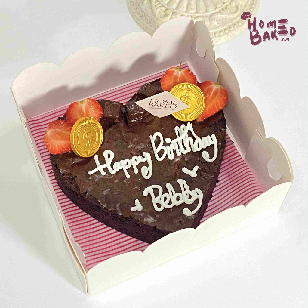 

Fudgy Brownies Tart | Fudgy Brownies | Coklat | Birthday Tart