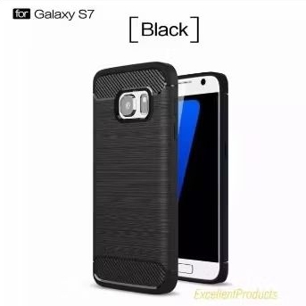 Samsung Galaxy S7/ S7 Edge Rugged Armor Carbon Fiber Case