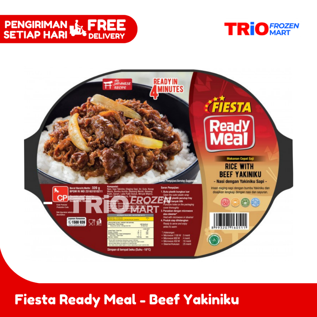 

Fiesta Ready Meal Beef Yakiniku