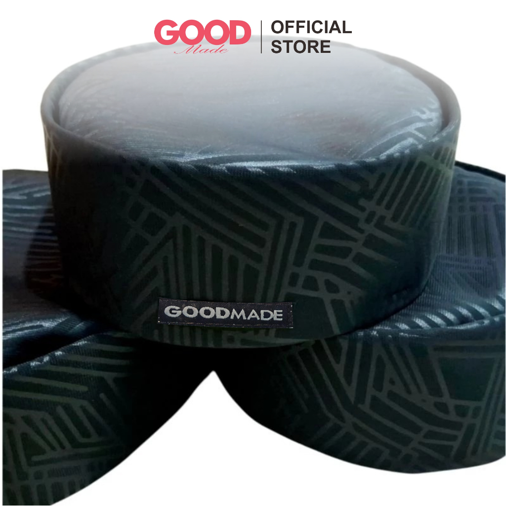 GOOD MADE - Peci Songkok Motif Embos | Peci Bukhari | Peci Bukhara | Kopiah Rusia | Peci Rusia | COD