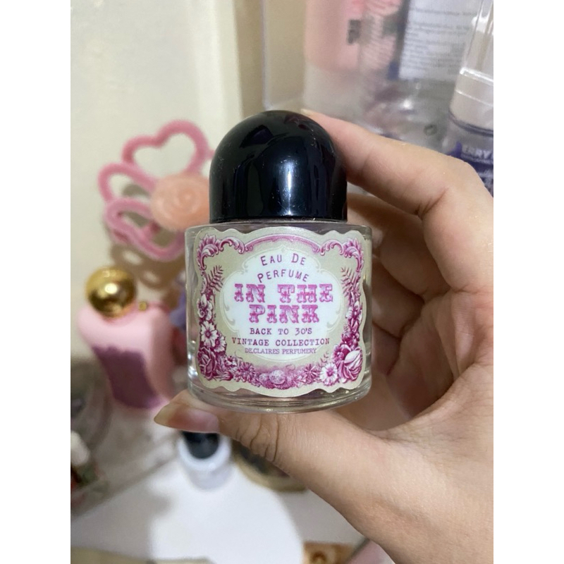 Preloved de.claires perfumery in the pink eau de parfume de claires