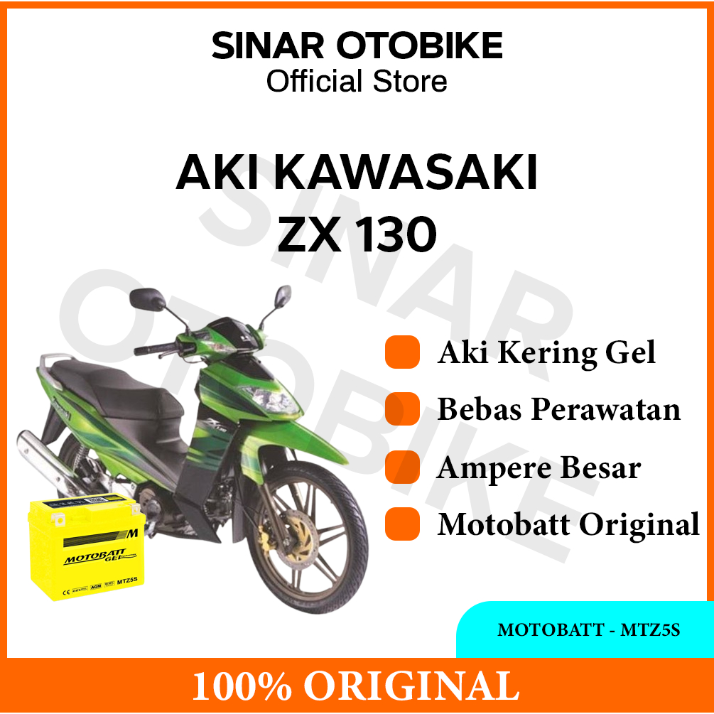 AKI ZX 130 MOTOBATT - MTZ5S