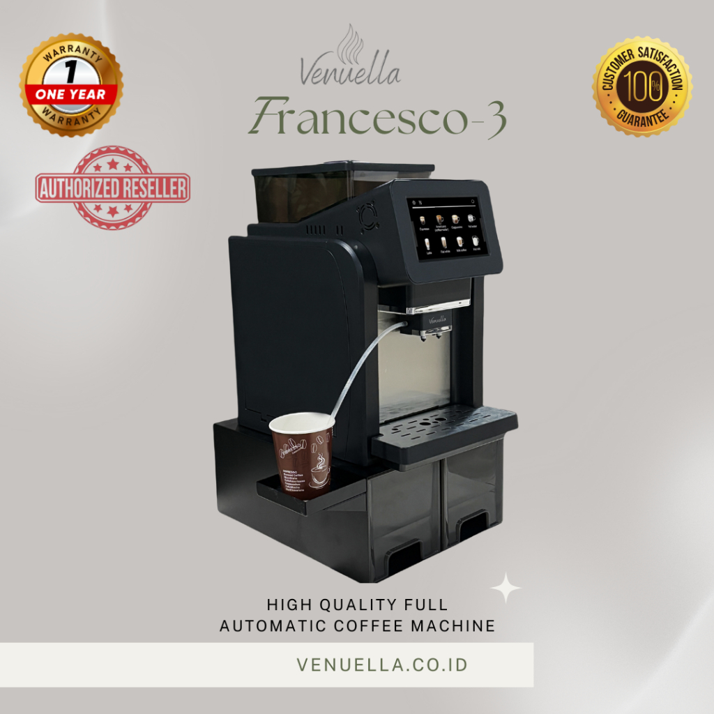 Francesco 3 Venuella - Mesin Kopi Otomatis Full Automatic Coffee Machine