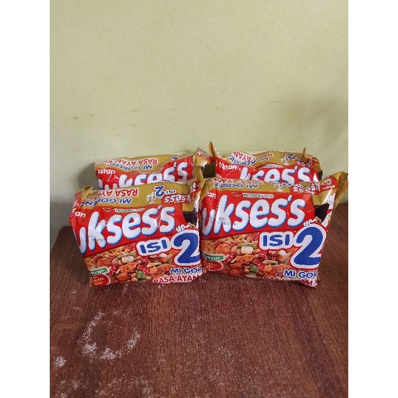 

Mie Sukses isi 2 Rasa Ayam Kecap (1 Bendel isi 4 Pcs)