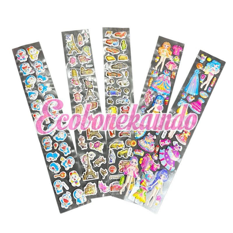 

Sticker timbul panjang anak lucu karakter sticker mainan anak perempuan lucu mainann edukasi anak ecobonekaindo