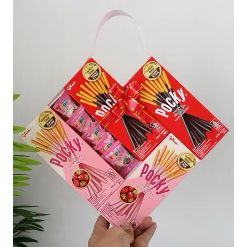 

pocky love+permen (free packing dus dan bubble wrap)