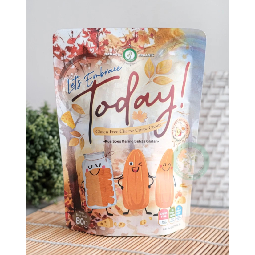

Today Gluten Free Cheese Crispy Choux | Namaste Organic | 80 gr