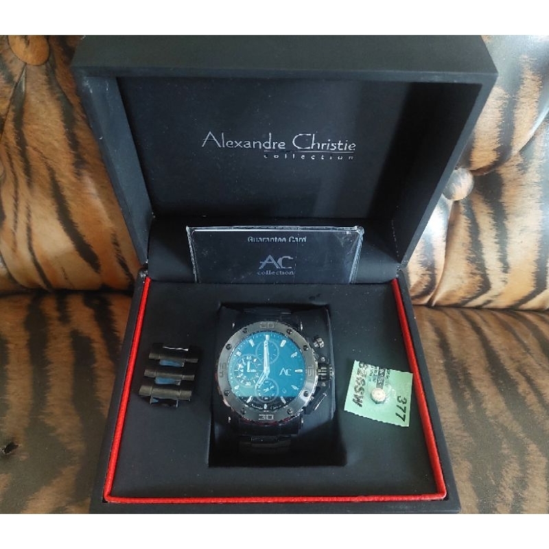 jam tangan Alexandre Christie 9205mc second