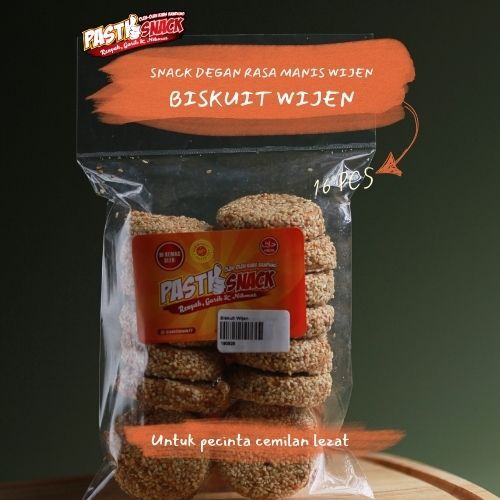 

CEMILAN SEHAT BISKUIT WIJEN ISI 16 PCS PASTI SNACK
