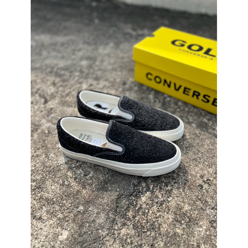 CONVERSE X GOLF WANG CC SLIP ON BLACK 100% ORIGINAL
