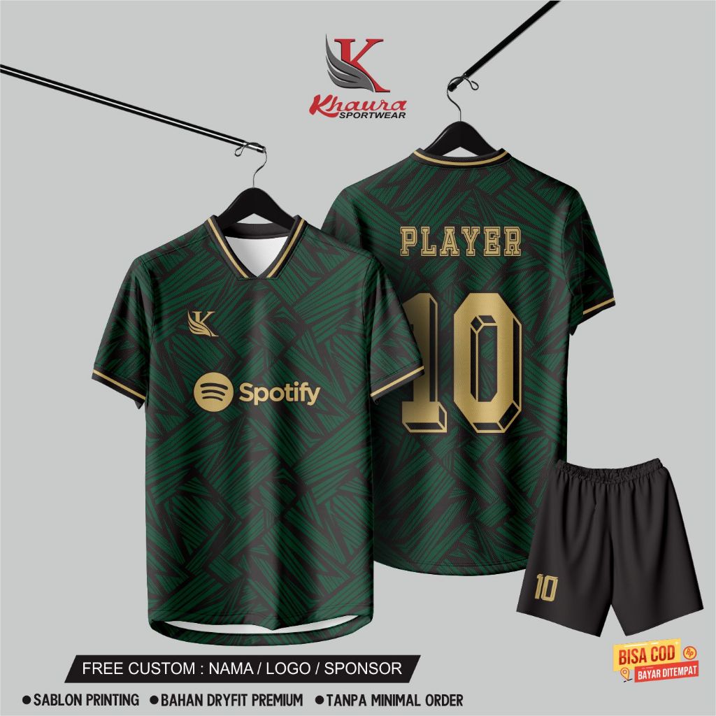Jersey Futsal Printing Jersey Bola Baju Bola Baju Futsal Gratis Nama Nomor Punggung