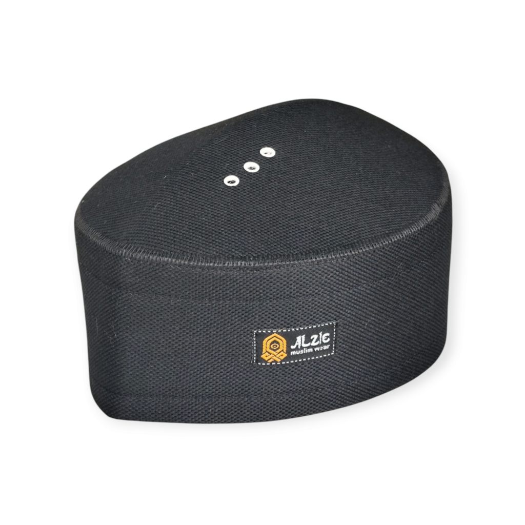 MF peci songkok orginal al-zie hitam polos kopiah assagofa turki terbaru