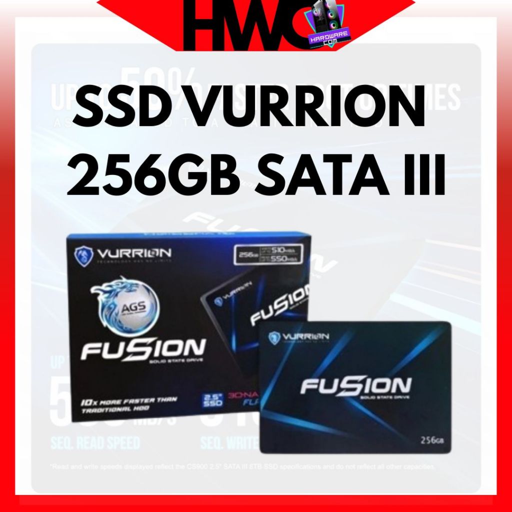 SSD VURRION FUSION 128GB 256GB 512GB / SATA III VURRION