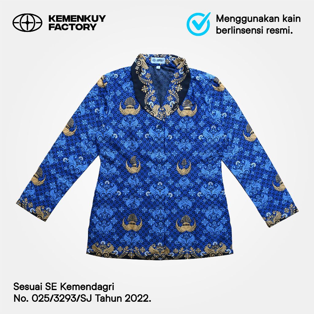 Batik Korpri Wanita Kualitas Pejabat