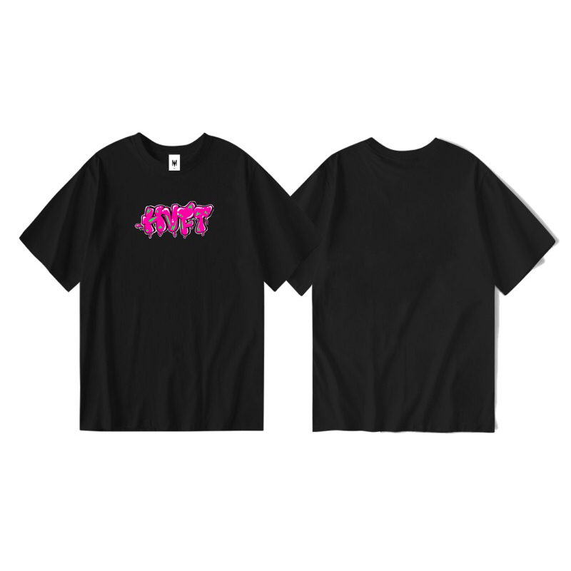 T-SHIRT HVFT APPAREL GRAFITI PINK