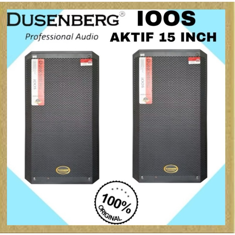 SPEAKER AKTIF BLUETOOTH KARAOKE SMART TV YOUTUBE DUSENBERG 15 INCH IOOS 15 SPEAKER KARAOKE INDOOR OU