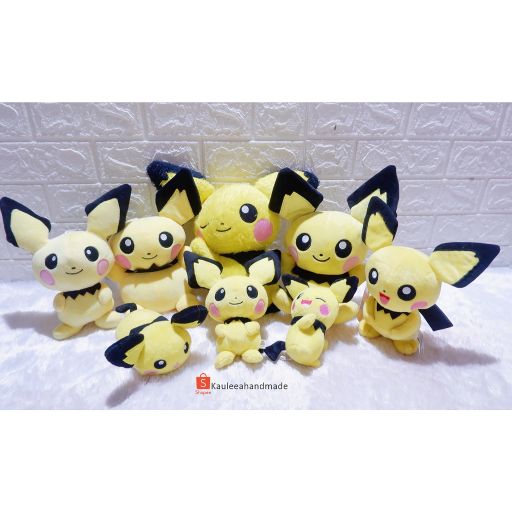 boneka pokemon pichu ori