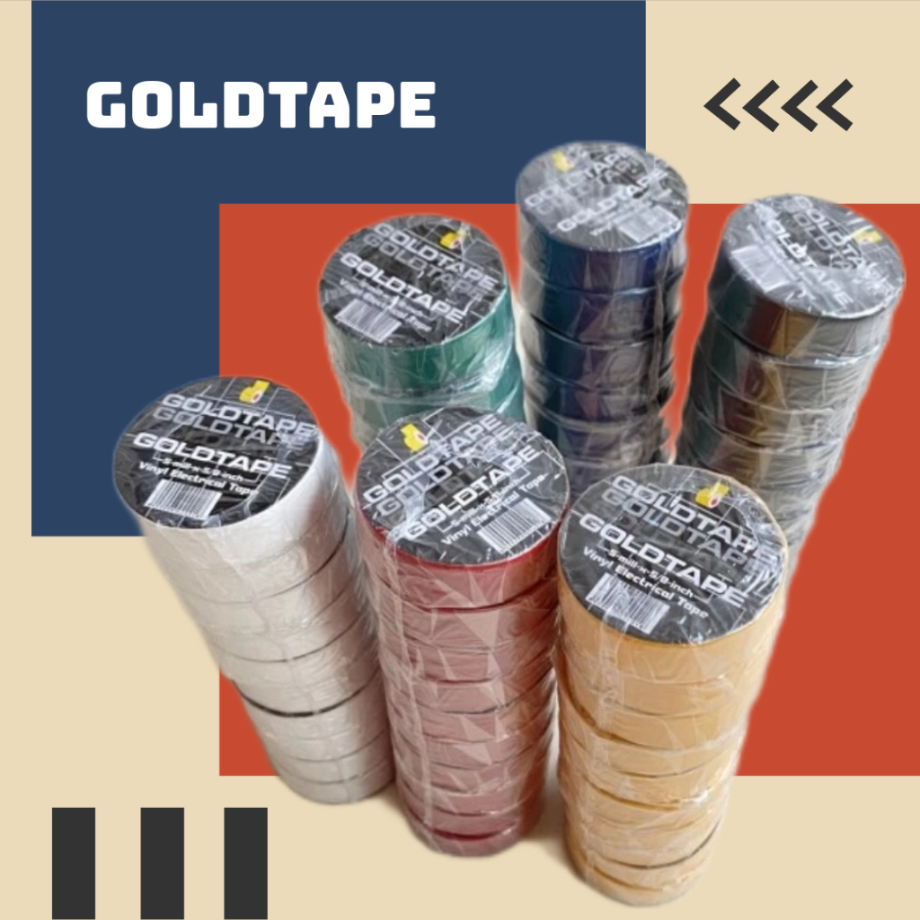 Isolasi Listrik / Goldtape Warna