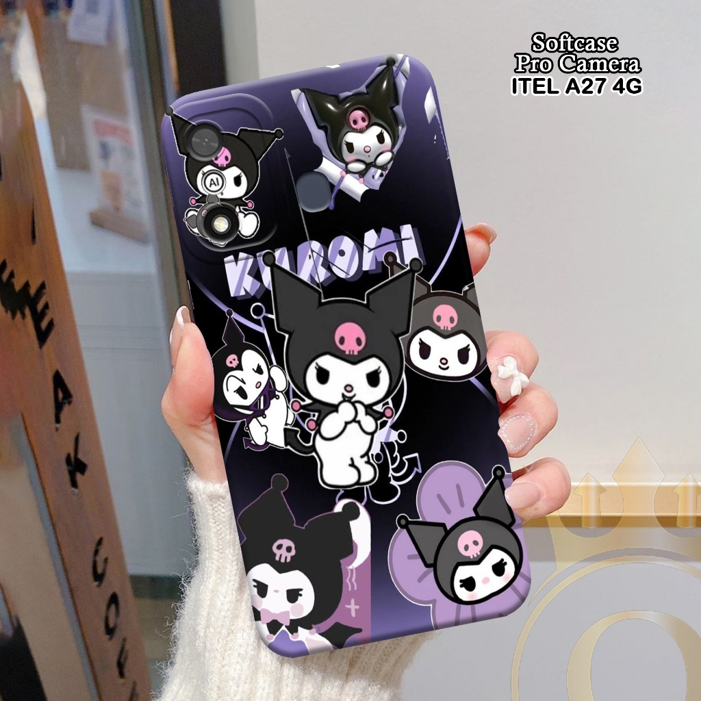 Softcase ITEL A27 4G - ORORA - Casing ITEL A27 4G  - Motif case Cartoon - ITEL - Softcase ITEL A27 4