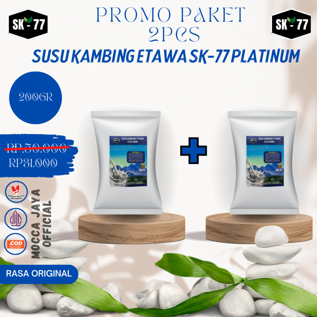 

PAKET MURAH 2PCS MILKGOAT PLATINUM KEMASAN 200GR 4 FAVORIT RASA,COKELAT,NON SUGAR,STROBERI,ORIGINAL