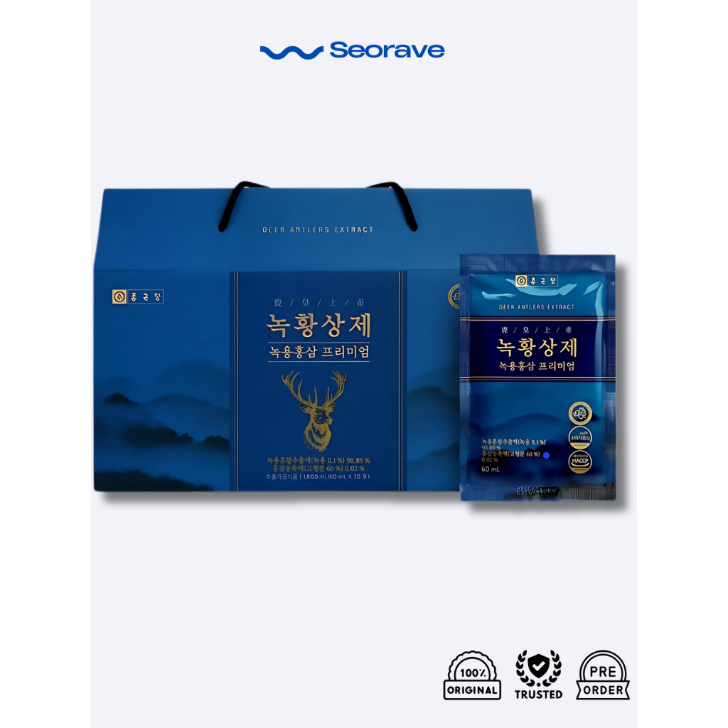 

Jongkundang Nokhwang Sangje Deer Antler Red Ginseng Premium