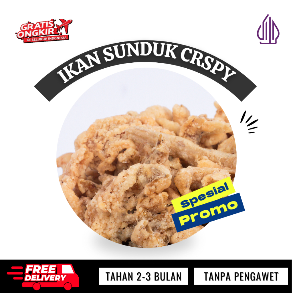 

Ikan Sunduk I Ikan Sunduk Crispy 250gr